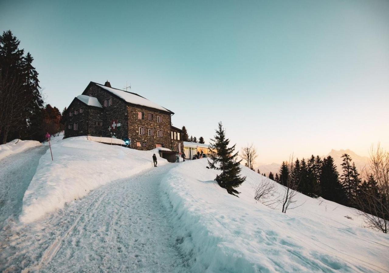 Maison De Montagne De Bretaye Acces Par Le Train Arret Bouquetin Віляр-на-Олоні Екстер'єр фото